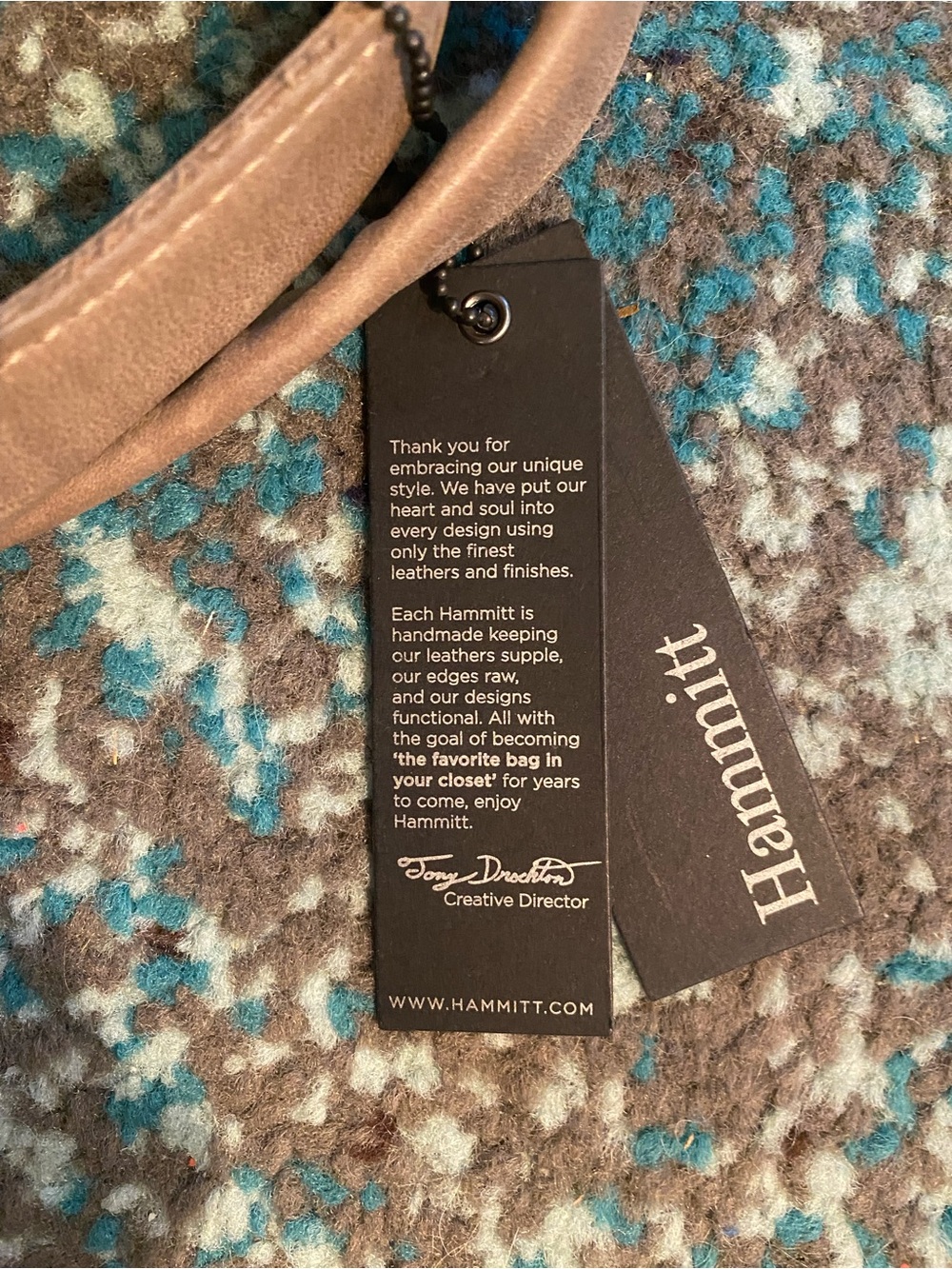 Hammitt tote bag in Scott E Bailey’s style, soft leather with original tags. - Picture 7 of 8